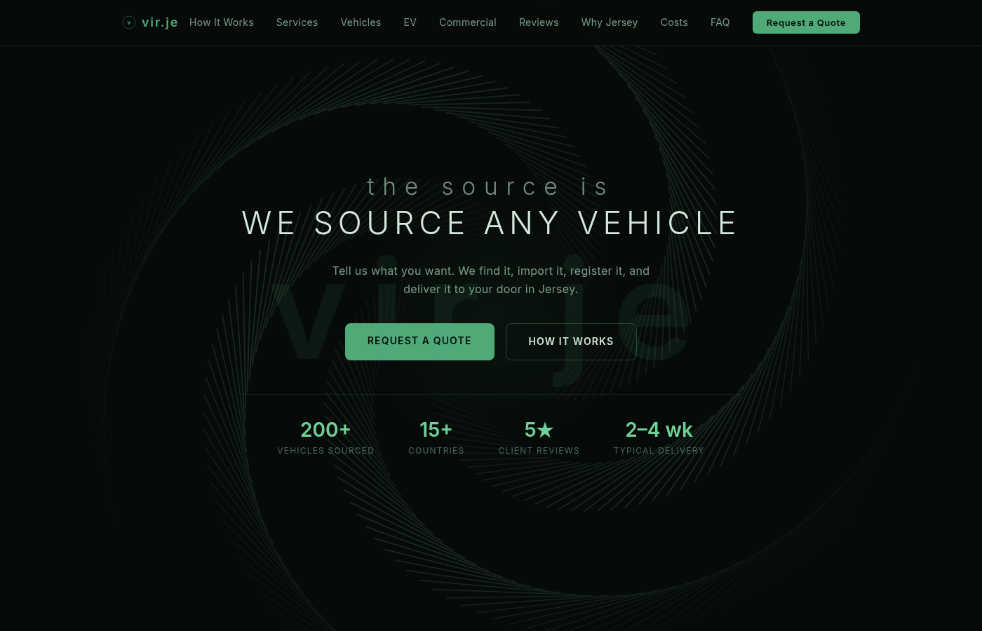 Vehicle sourcing